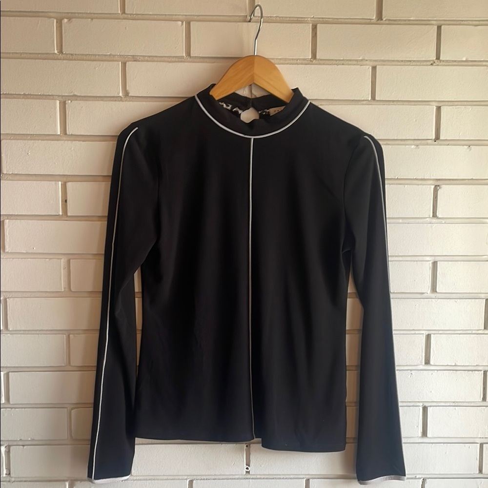 Black Long Sleeve Top